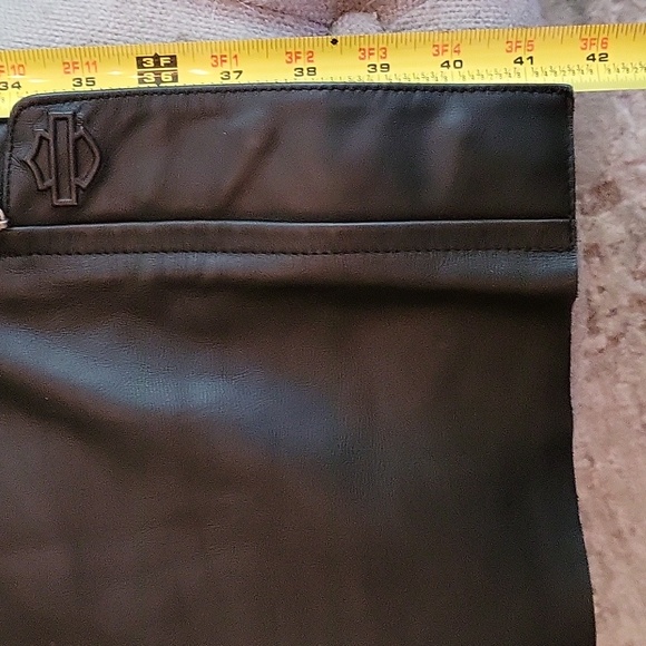 Harley-Davidson Black Leather Pants - Picture 9 of 9